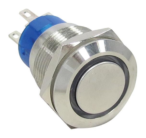AV2221000Q04 PB SWITCH, DPDT, 250V, QUICK CONNECT ALCOSWITCH - TE CONNECTIVITY
