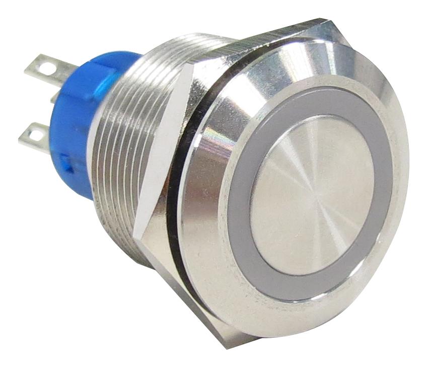 AV2210E724Q04 VANDAL RESISTANT SW, SPST, 3A, 250VAC ALCOSWITCH - TE CONNECTIVITY