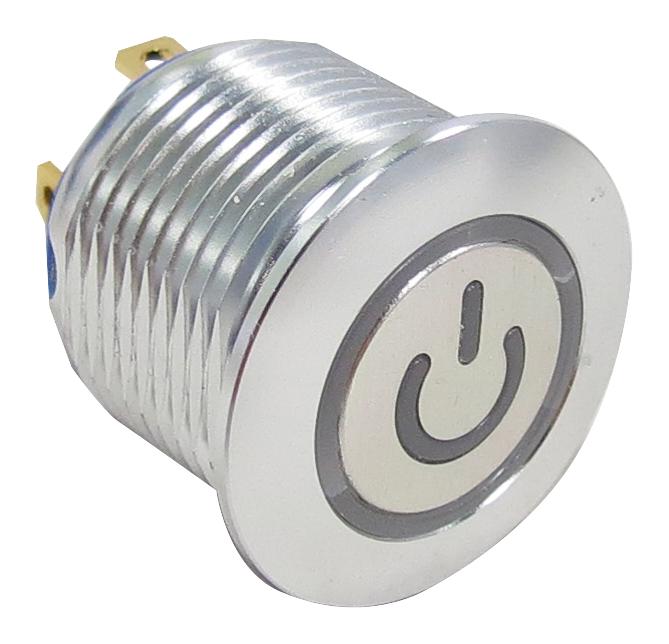 AV1610P112R04 VANDAL RESISTANT SW, SPST, 0.4VA, 20V ALCOSWITCH - TE CONNECTIVITY