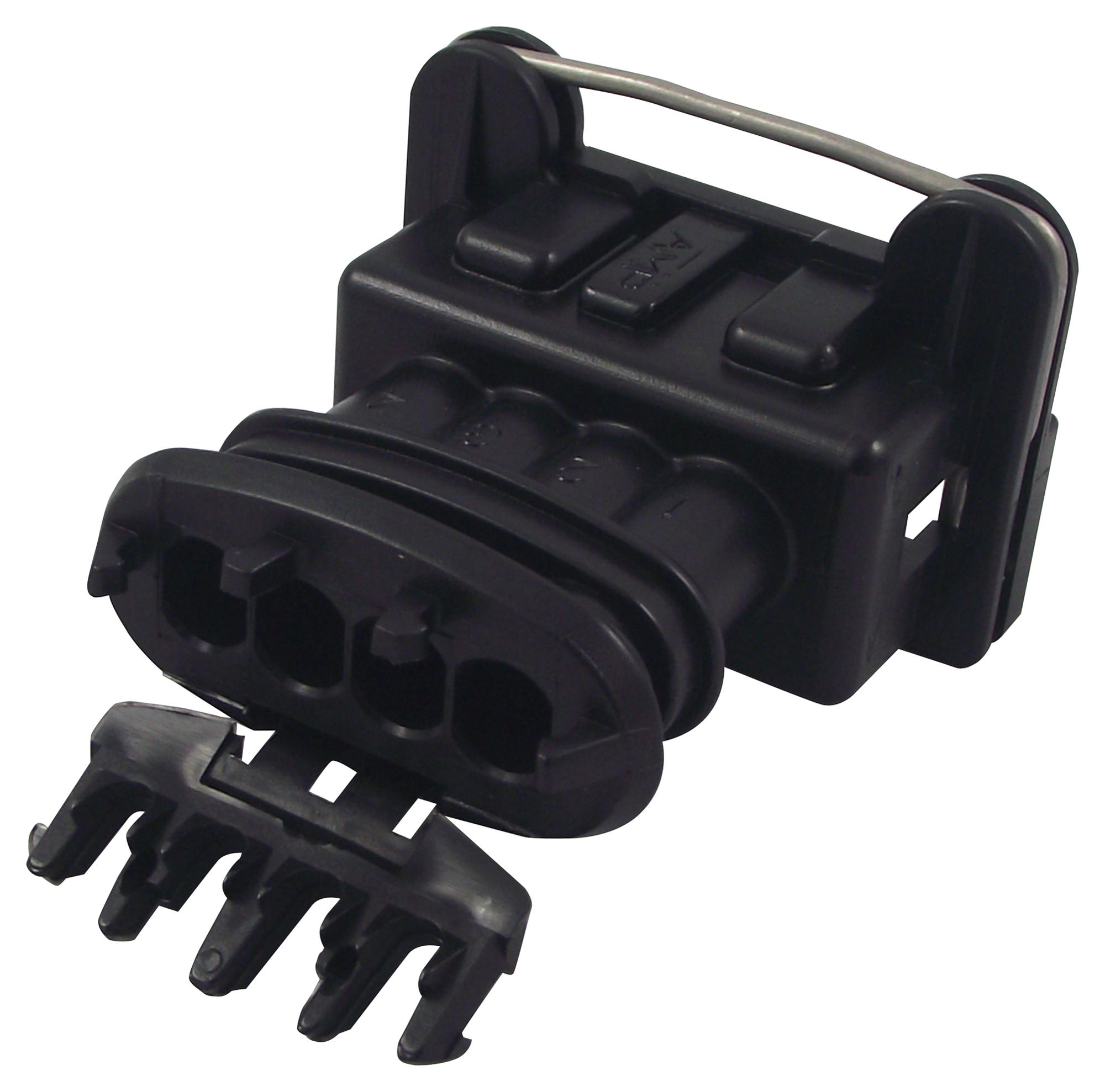 282192-1 AUTOMOTIVE CONN HOUSING, PLUG, 4POS, 24V AMP - TE CONNECTIVITY