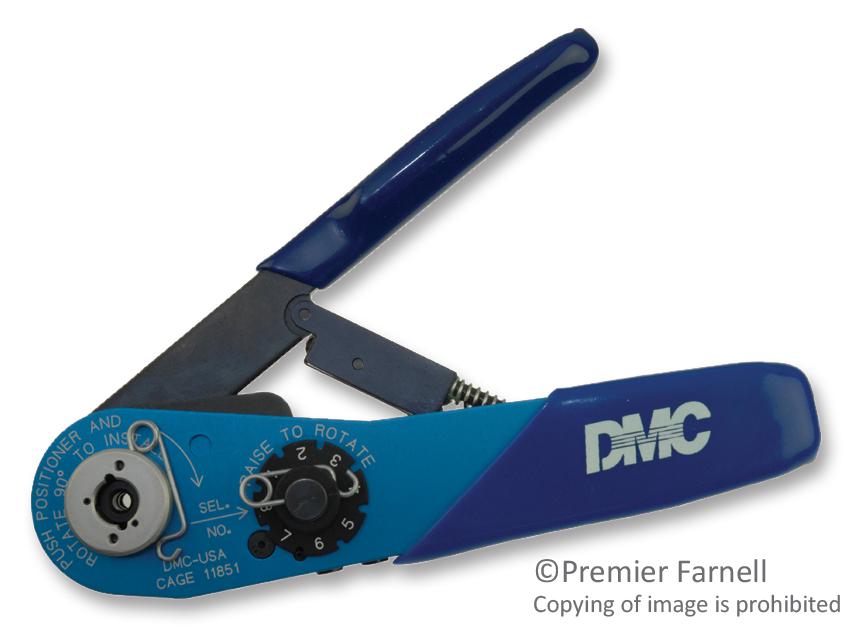 AFM8 HAND CRIMP TOOL, ADJUSTABLE, 32-20AWG DANIELS