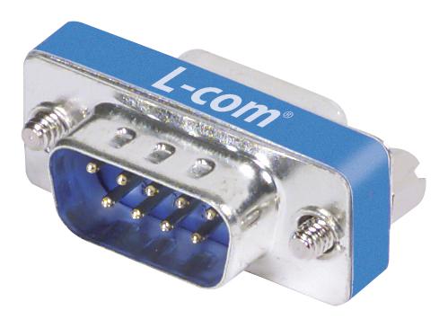 DGB9M GENDER CHANGER, 9POS, PLUG-PLUG L-COM