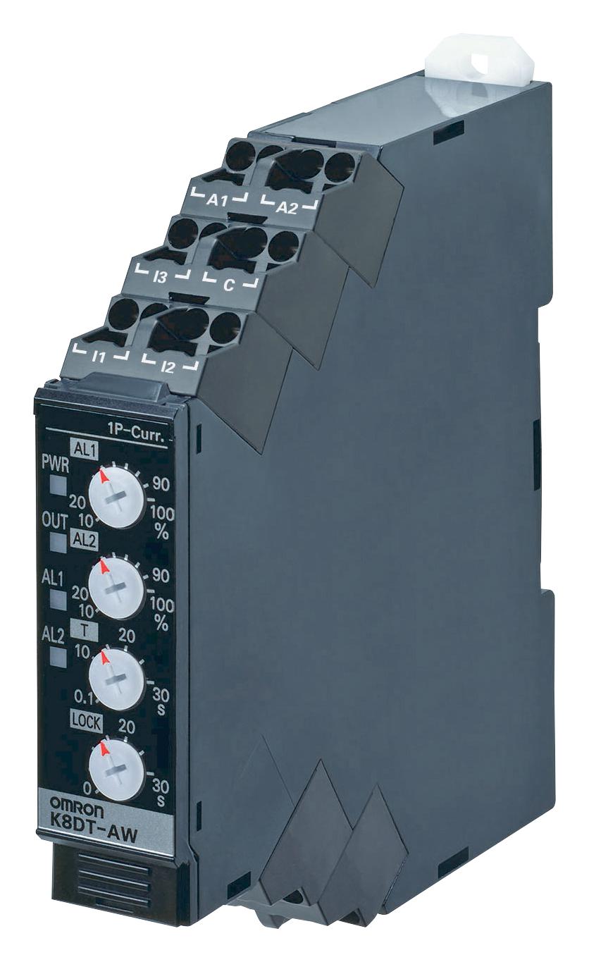 K8DT-AW1TD CURRENT MONITORING RLY, SPST, 24V, DIN OMRON