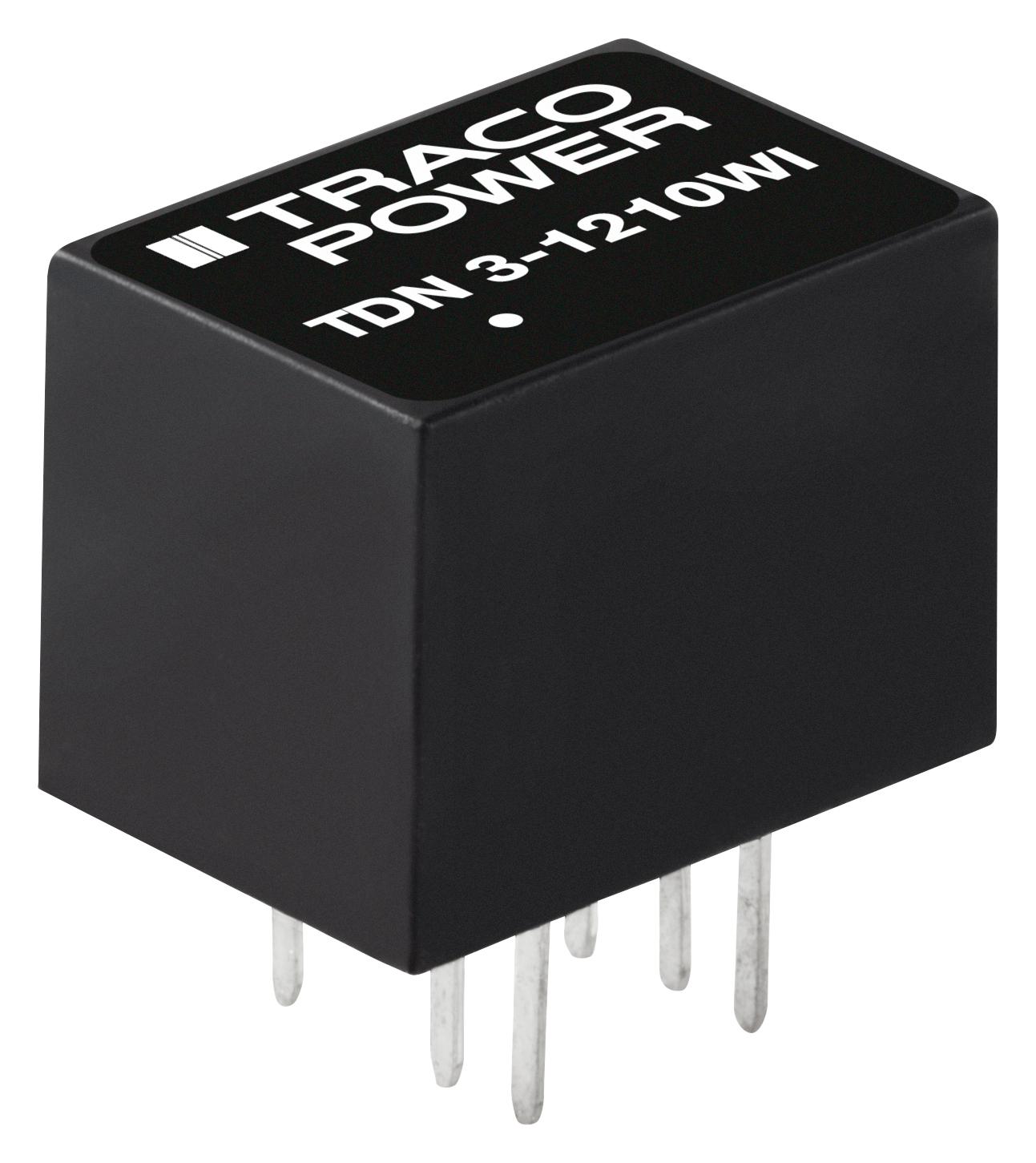 TDN 3-2412WI DC-DC CONVERTER, 12V, 0.25A TRACO POWER