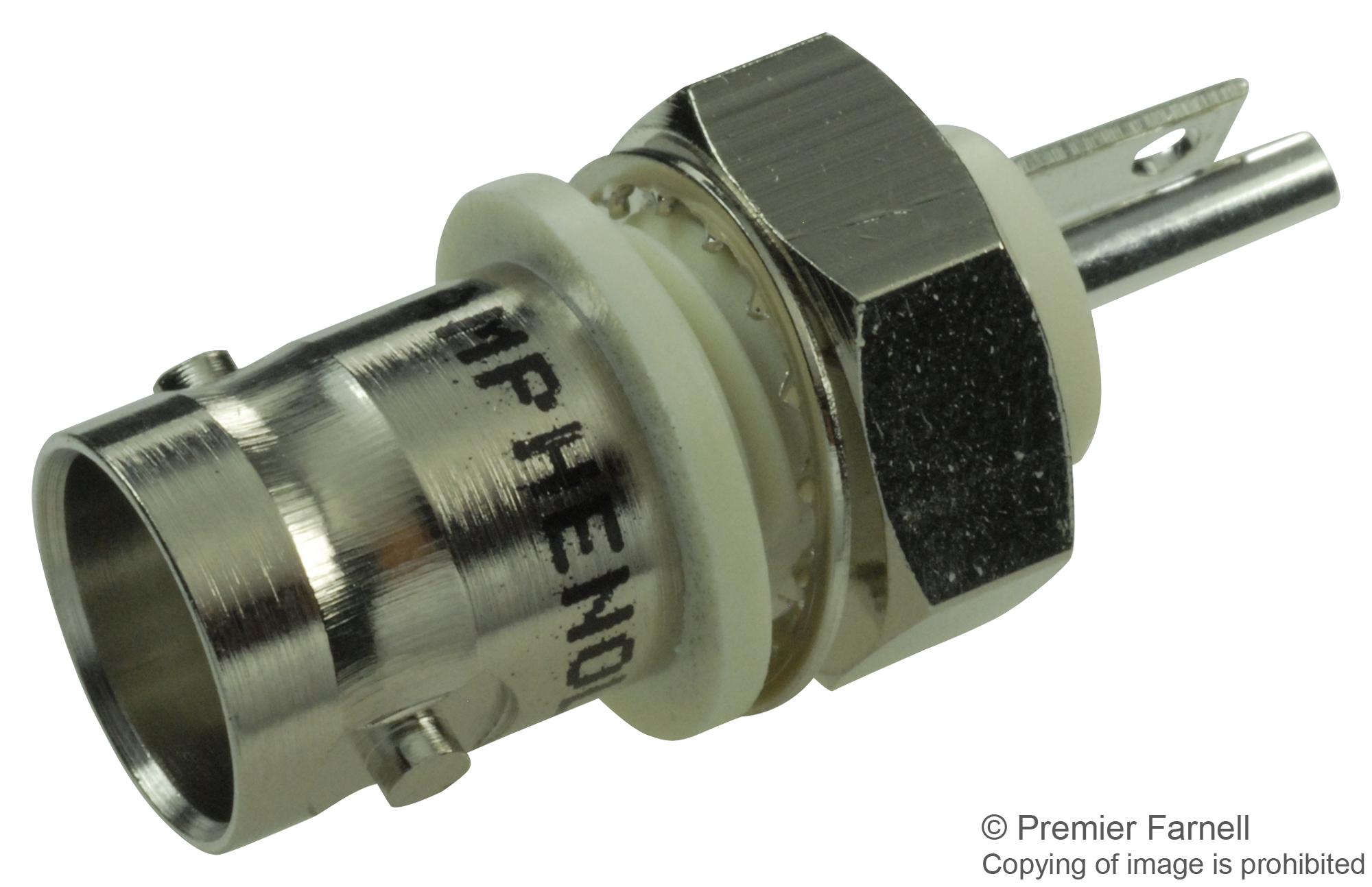 31-10-RFX RF CONNECTOR, BNC, STRAIGHT JACK, PANEL AMPHENOL RF