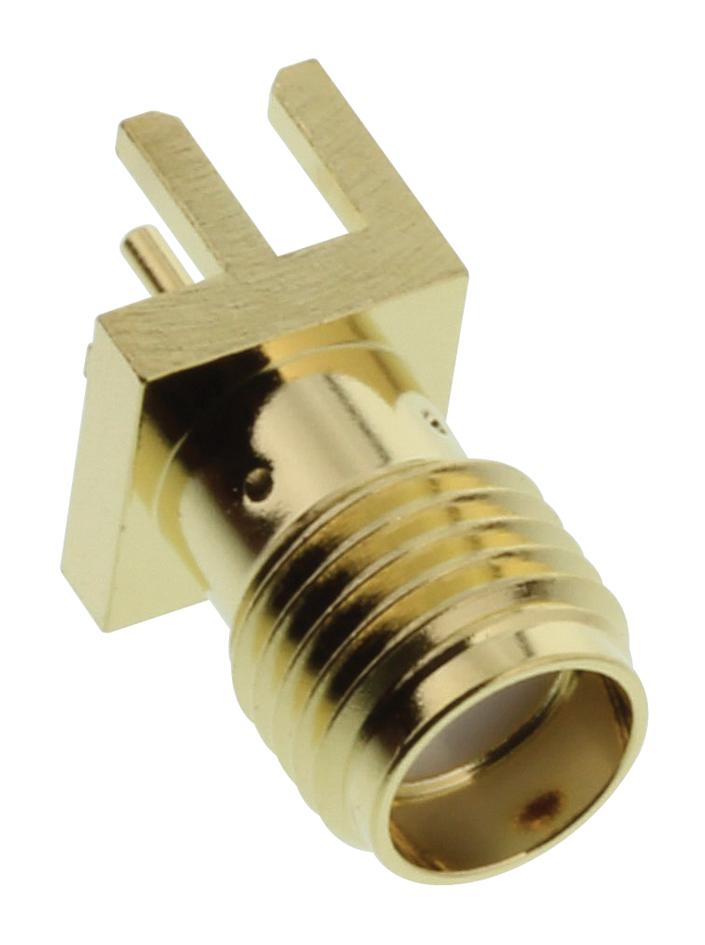 132322 RF CONNECTOR, SMA, STRAIGHT JACK, PCB AMPHENOL RF