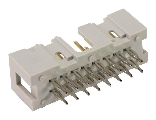 09185506329 CONNECTOR, HEADER, 50POS, 2ROW, 2.54MM HARTING
