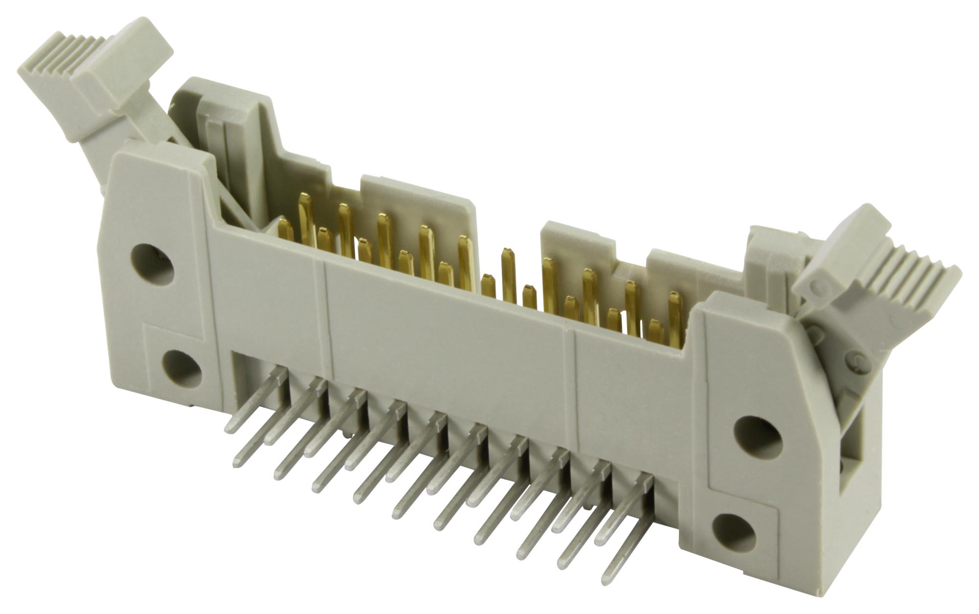 09185346913 CONNECTOR, HEADER, 34POS, 2ROW, 2.54MM HARTING