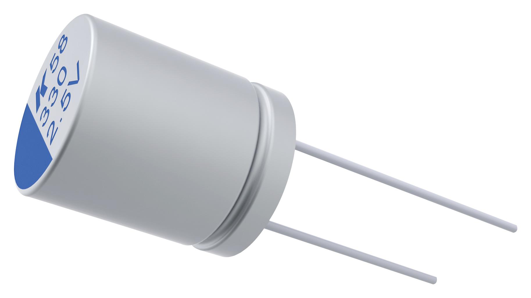 A750KS827M1AAAE014 CAP, 820µF, 10V, 20% KEMET