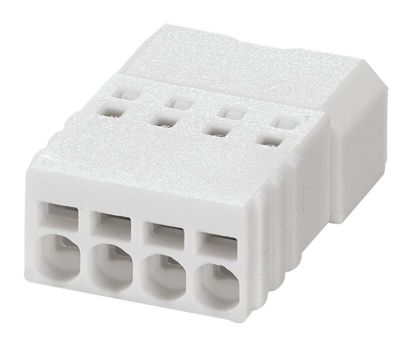 PTSM 0,5/ 4-PI-2,5 WH TERMINAL BLOCK, PLUGGABLE, 4POS, 20AWG PHOENIX CONTACT