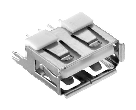 614004185023 USB CONN, 2.0 TYPE A, RECEPTACLE, THT WURTH ELEKTRONIK