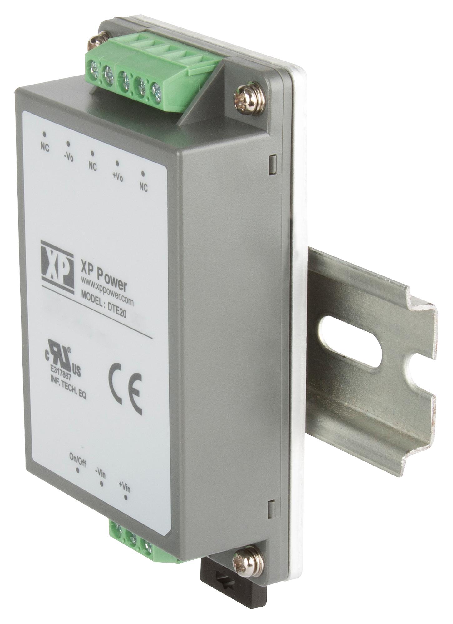 DTE2048S12-D DC-DC CONVERTER, 12V, 1.67A XP POWER