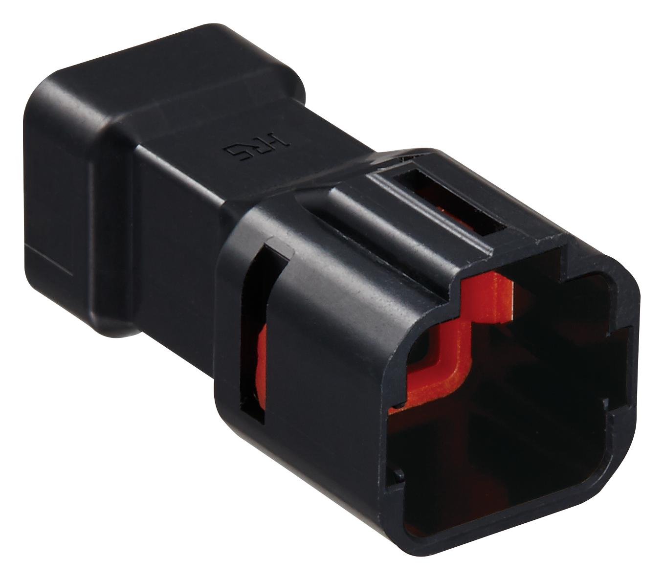 DF62W-4EP-2.2C PLUG HOUSING, 4POS, CRIMP, 2.2MM HIROSE(HRS)