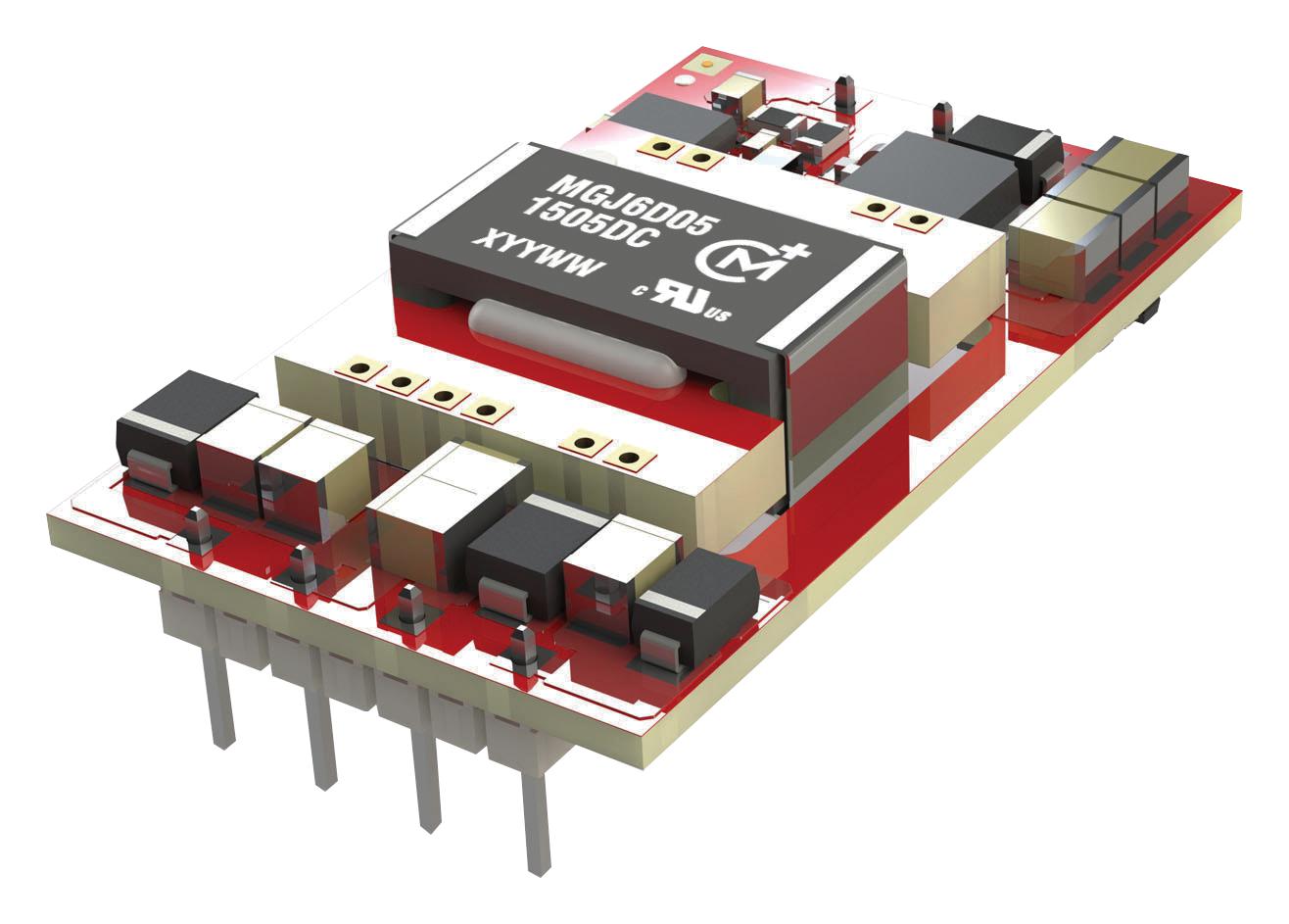 MGJ6D052005DC DC-DC CONVERTER, 2 O/P, 4.8W MURATA POWER SOLUTIONS