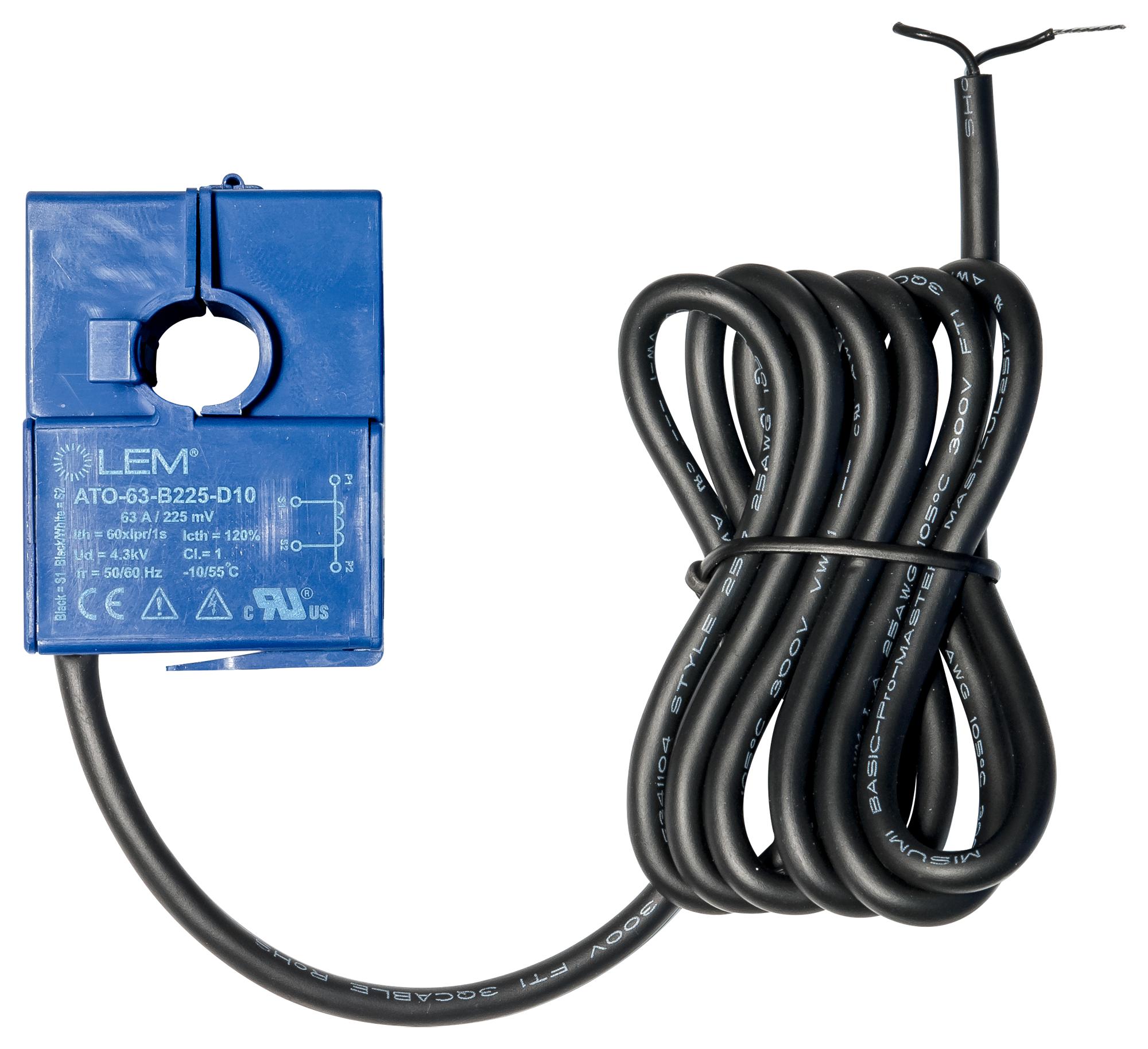 ATO-20-B225-D10 CURRENT TRANSFORMER, 20A, PANEL LEM