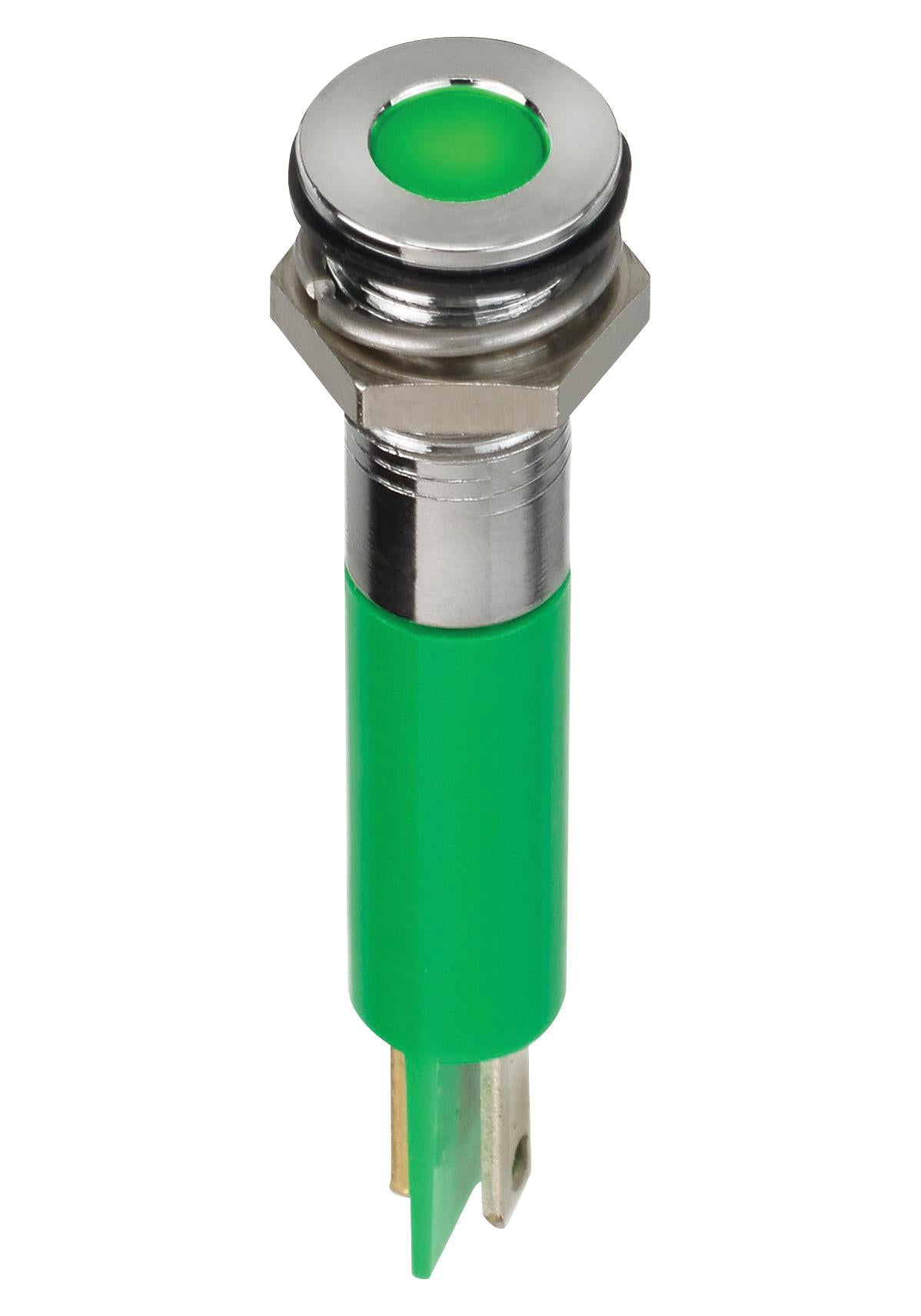 Q22F1AGXXSG24AE LED INDICATOR, PANEL, 22MM, GREEN, 24V APEM