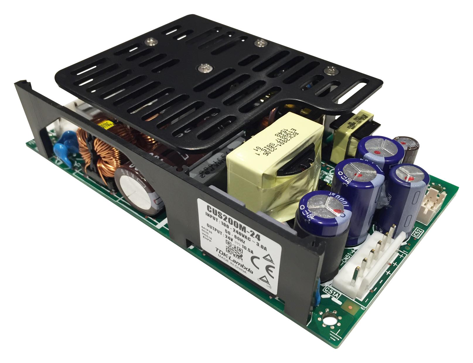 CUS-200M-48 POWER SUPPLY, AC-DC, 48V, 4.2A TDK-LAMBDA