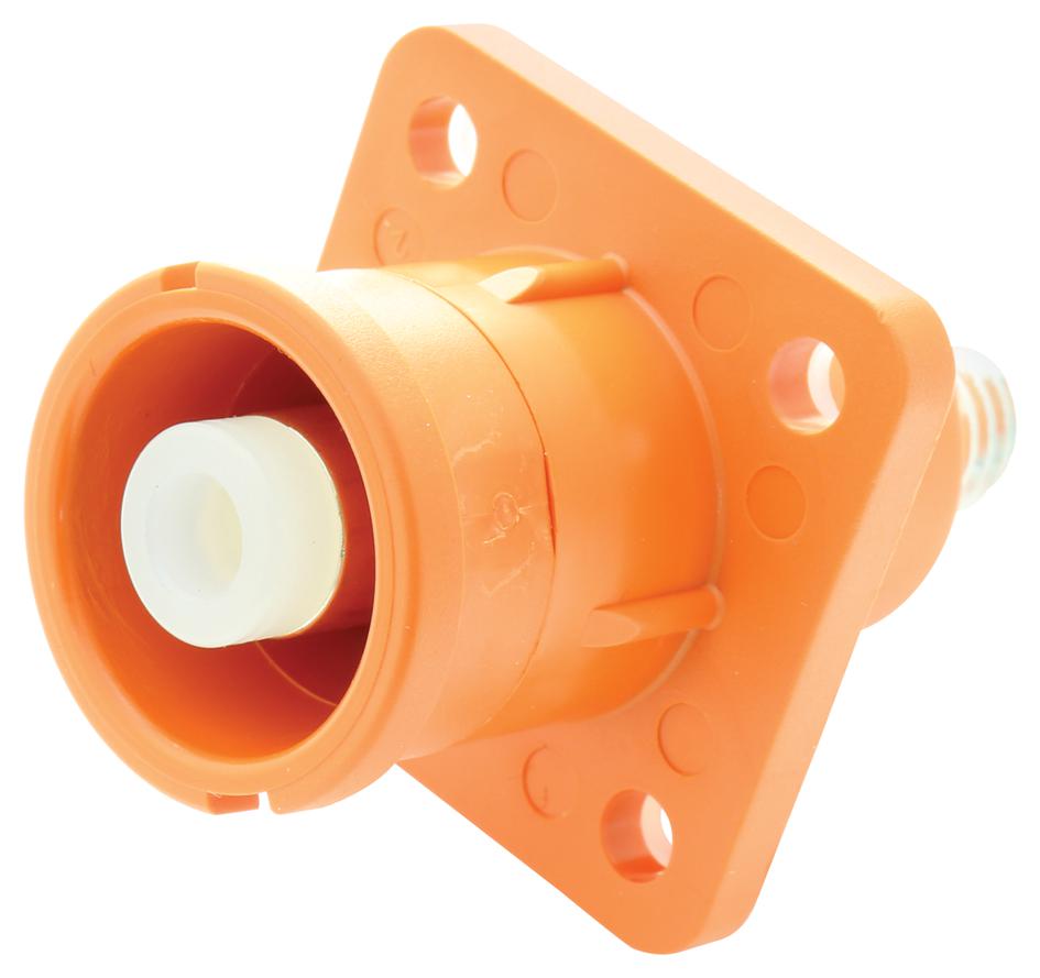 SLP IR C T P S O 1 POWER ENTRY, RCPT, 1KV, ORANGE AMPHENOL INDUSTRIAL