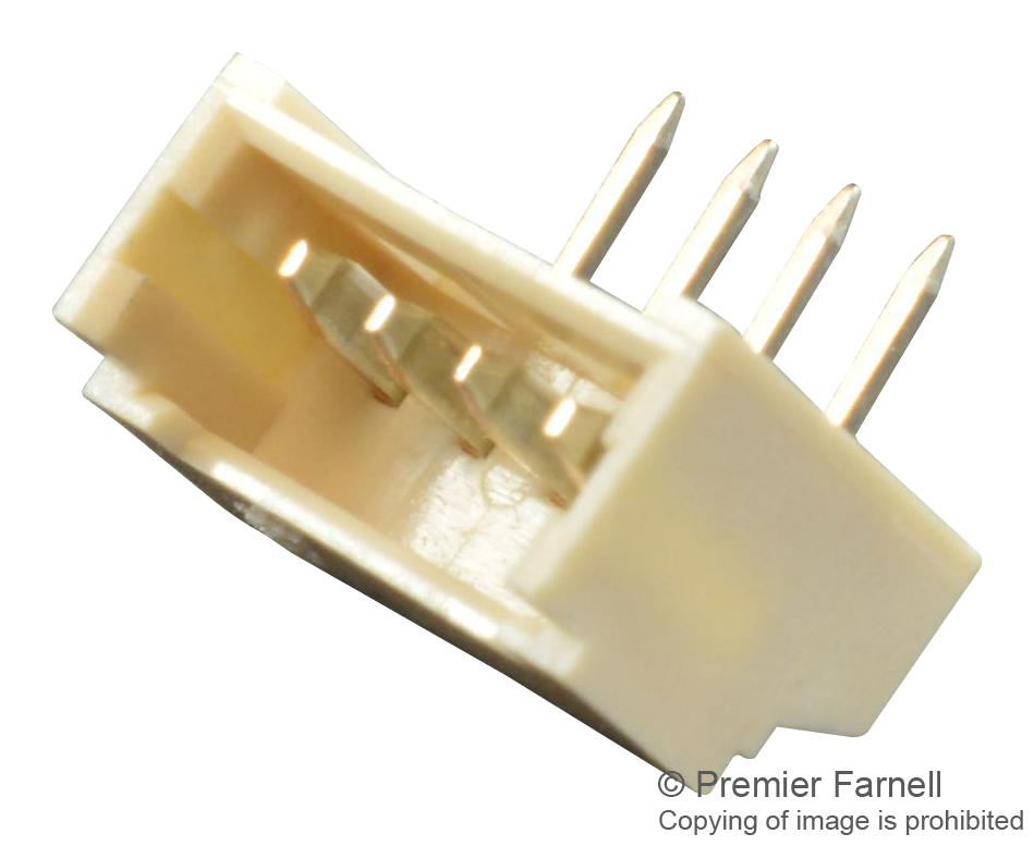 0530480410 CONNECTOR, HEADER, 4POS, 1ROW, 1.25MM MOLEX