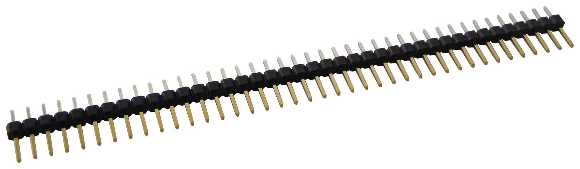 951140-8622-AR CONN, HEADER, 40POS, 1ROW, 2MM, TH 3M