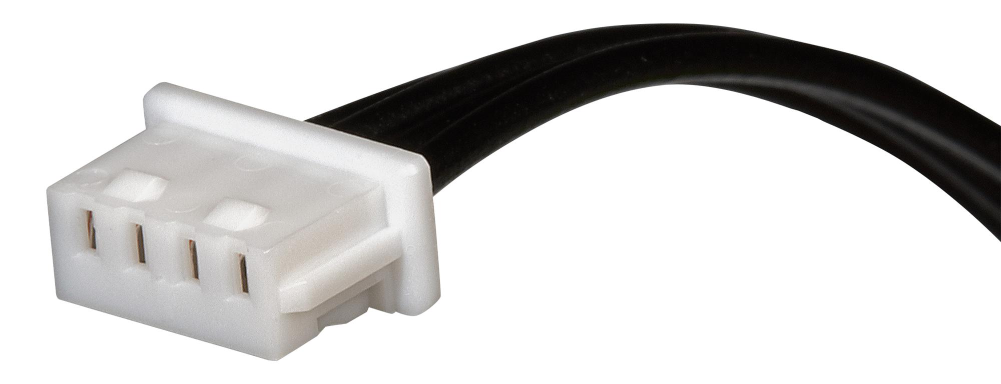 15134-0403 CABLE ASSY, 4POS, RCPT-RCPT, 300MM MOLEX