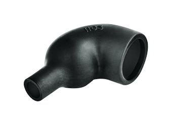 411-08480 HEAT-SHRINK BOOT, RIGHT ANGLE, 16.5MM HELLERMANNTYTON
