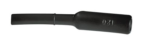 401-20014 HEAT-SHRINK BOOT, STRAIGHT, 20.3MM, BLK HELLERMANNTYTON