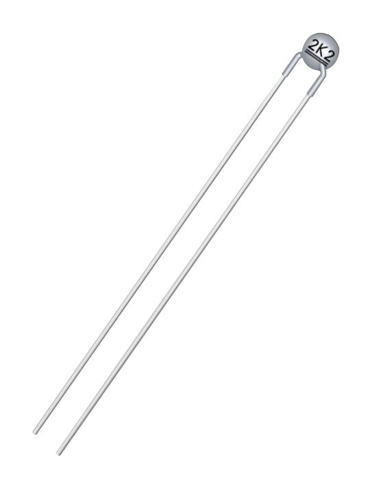 B57891S0222F008 THERMISTOR, NTC, 2K2, RADIAL LEADED EPCOS