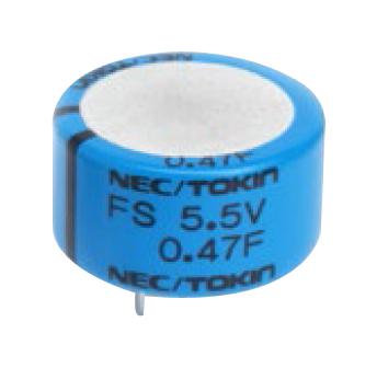 FS1A474ZF CAP, 0.47F, 11V, SUPER CAP, RADIAL KEMET