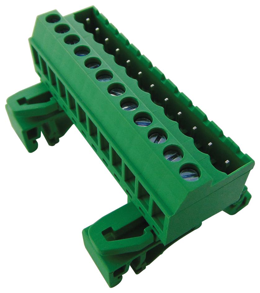 CTBPD96VJ/12 TERMINAL BLOCK, DIN RAIL, 12POS, 14AWG CAMDENBOSS