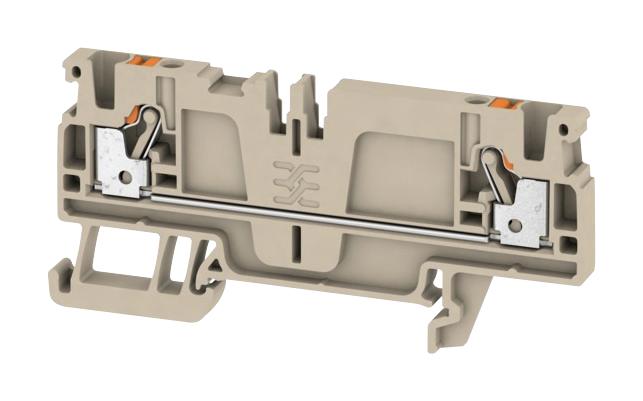 1989900000 TERMINAL BLOCK, DIN RAIL, 2POS, 8AWG WEIDMULLER