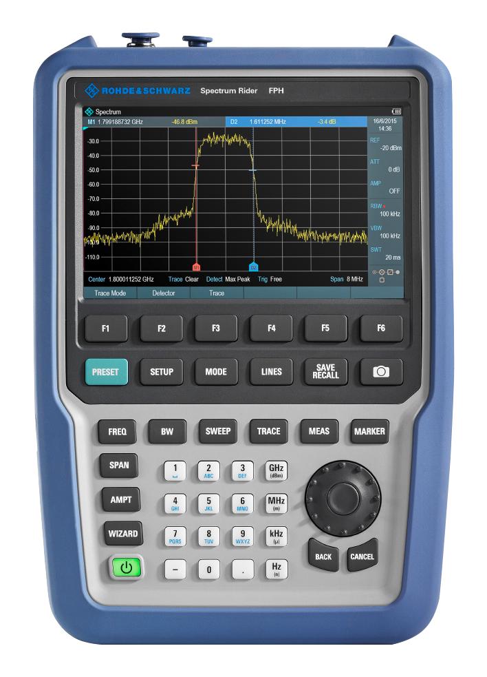 FPH-INH4 HANDHELD ANALYZER KIT, 5 KHZ TO 4 GHZ ROHDE & SCHWARZ