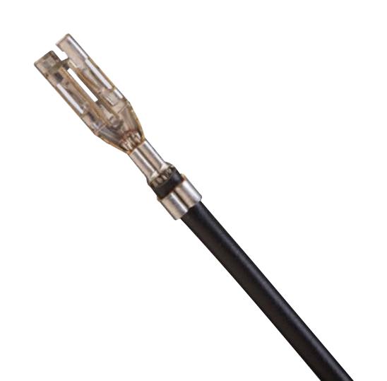 79758-2042 CABLE ASSY, CRIMP PIN, 300MM, 16AWG, BLK MOLEX