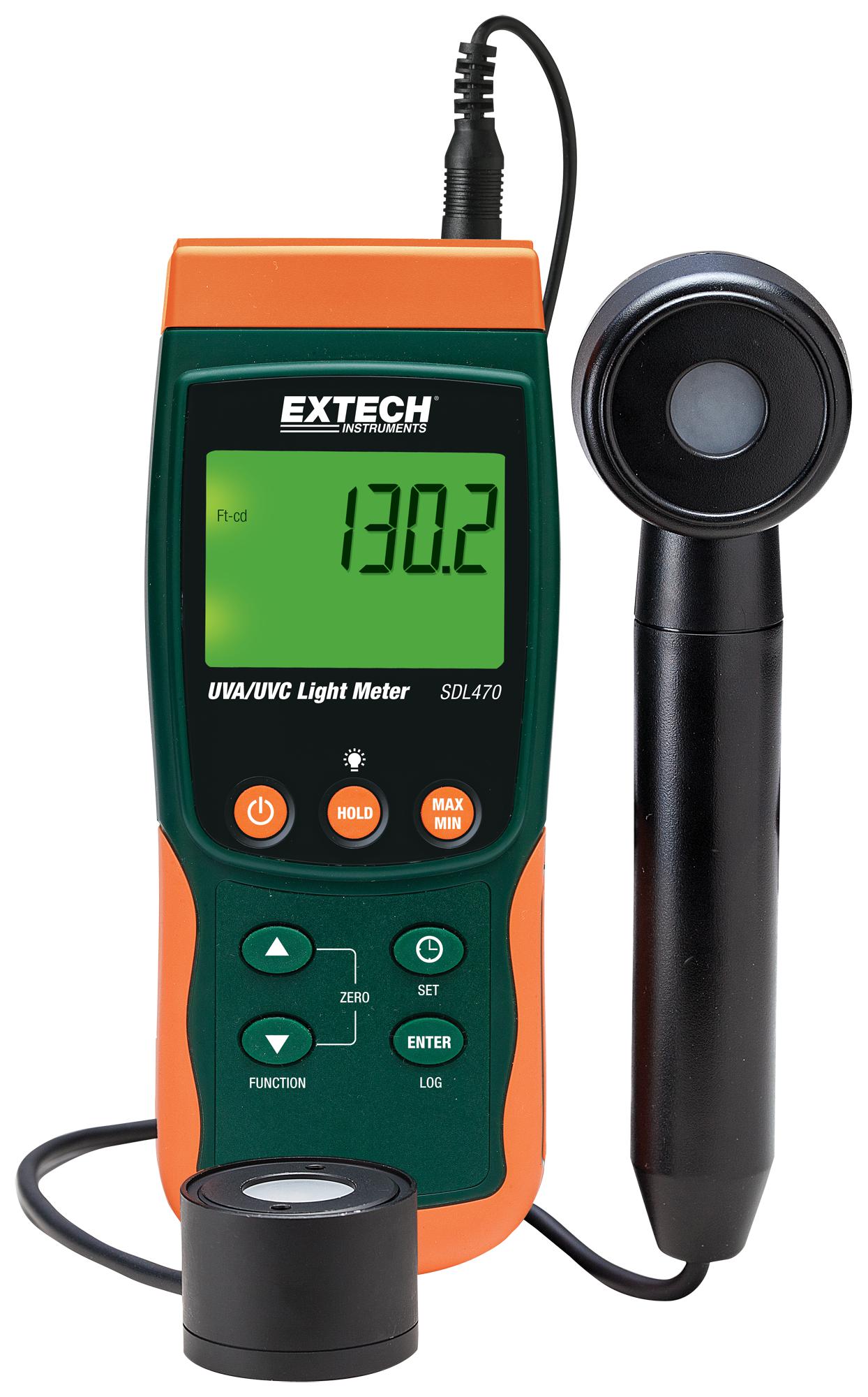 SDL470 UVA/UVC LIGHT METER /DATALOGGER EXTECH INSTRUMENTS