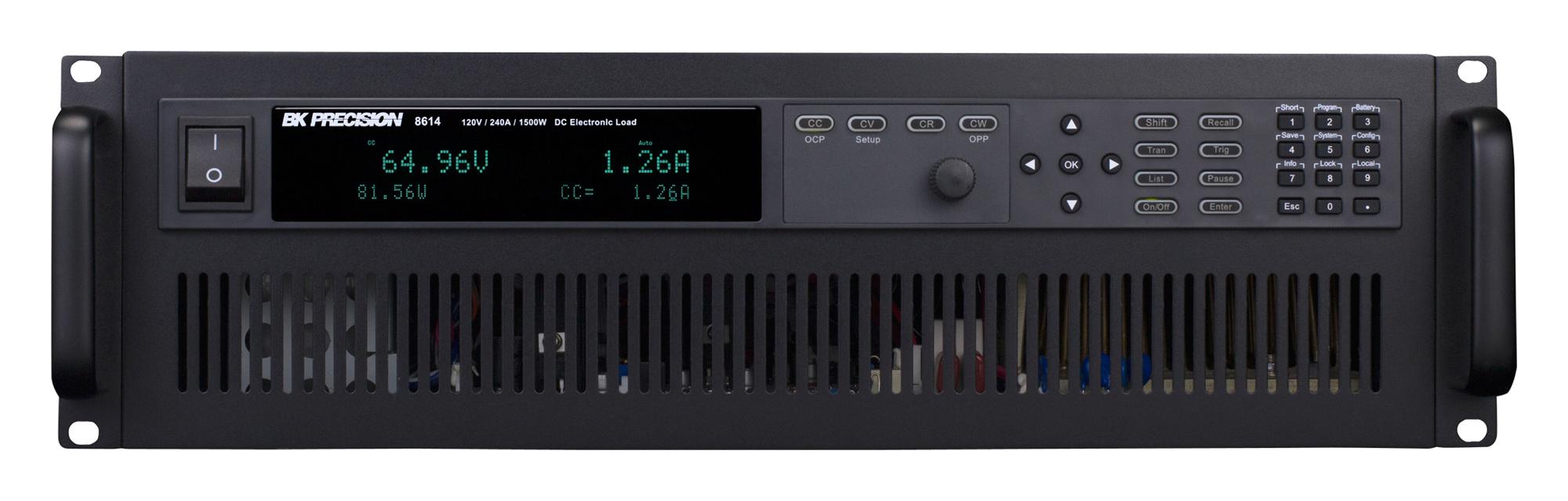 BK8614 DC ELECTRONIC LOAD, PROG, 120V/240A B&K PRECISION