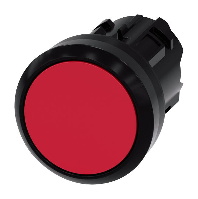 3SU1000-0AB20-0AA0 SWITCH ACTUATOR, PUSH BUTTON SW, RED SIEMENS