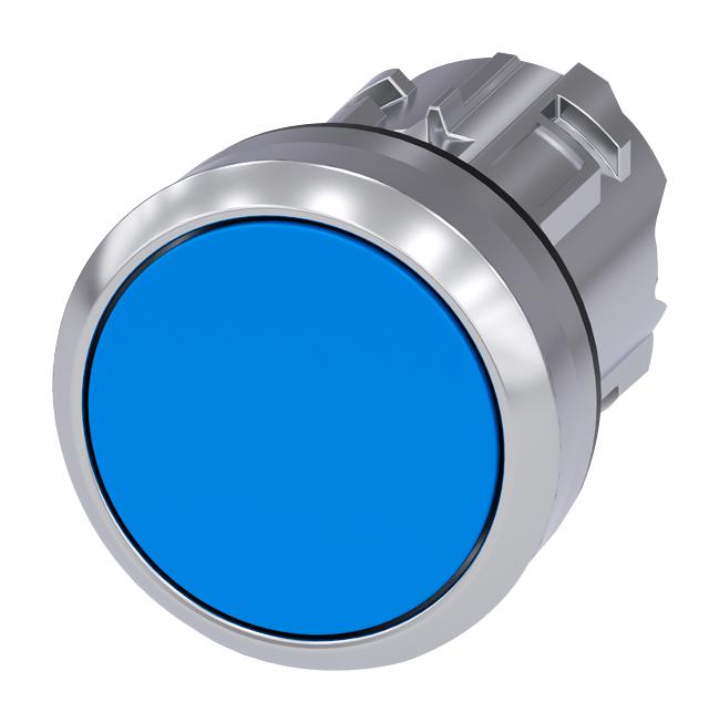 3SU1050-0AB50-0AA0 SWITCH ACTUATOR, PUSH BUTTON SW, BLUE SIEMENS