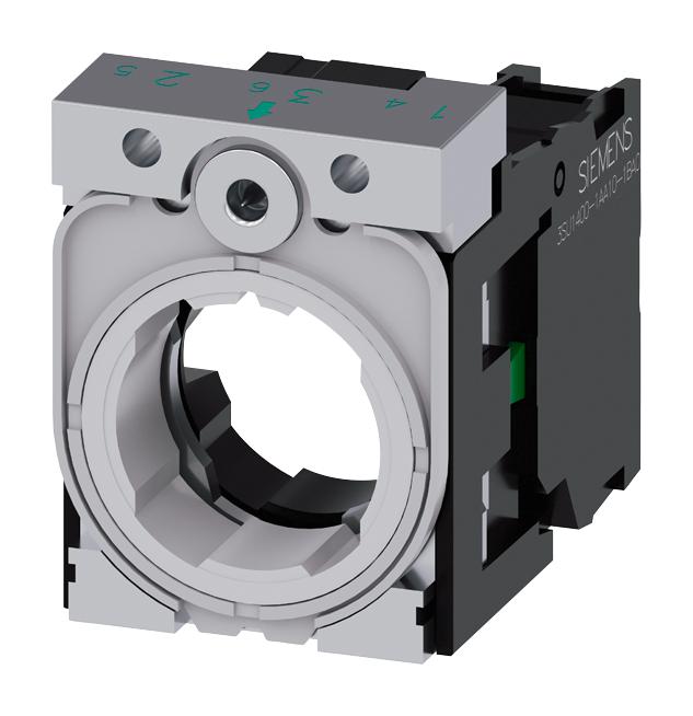 3SU1550-1AA10-1BA0 HOLDER, SPST-NO, 3-WAY MODULE SIEMENS