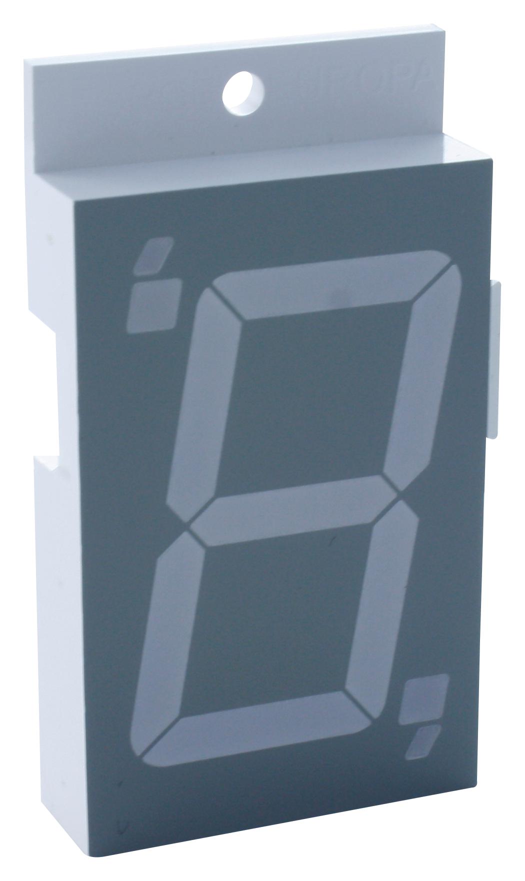 FEM-1801B350BGWT1 DISPLAY, SEVEN SEGMENT, 46MM, BLUE FORGE