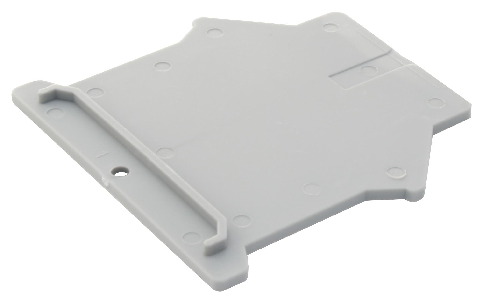 D-UK 16 END COVER, SCREW DIN RAIL TERMINAL BLOCK PHOENIX CONTACT
