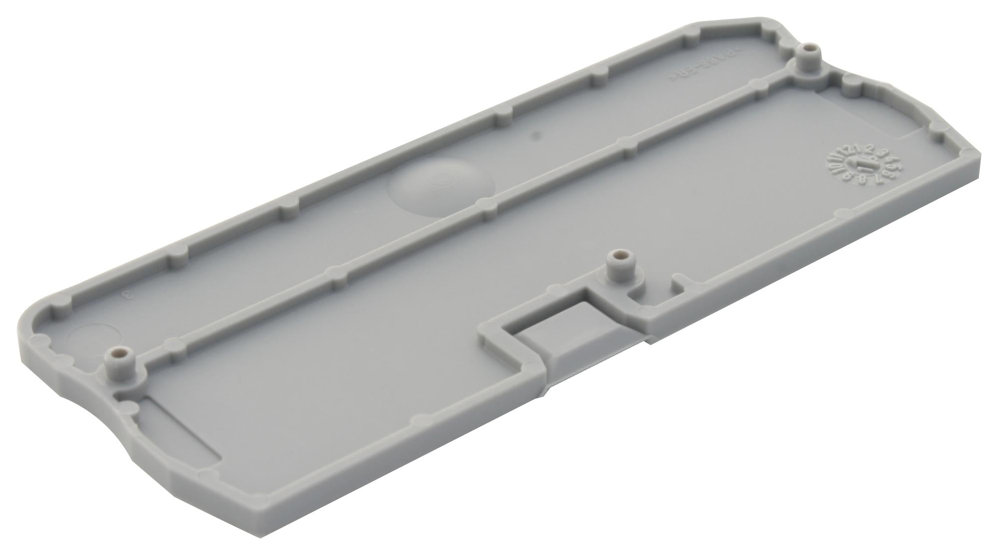 D-ST 4 END COVER, CLAMP DIN RAIL TERMINAL BLOCK PHOENIX CONTACT