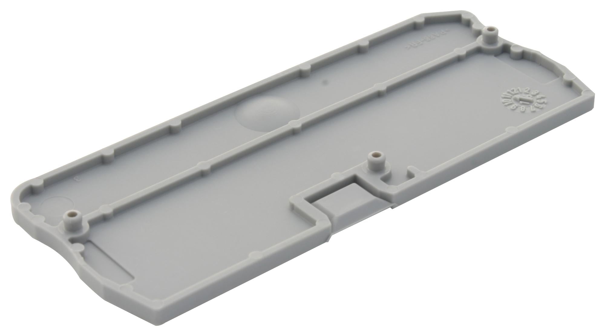 D-ST 2,5-QUATTRO END COVER, CLAMP DIN RAIL TERMINAL BLOCK PHOENIX CONTACT