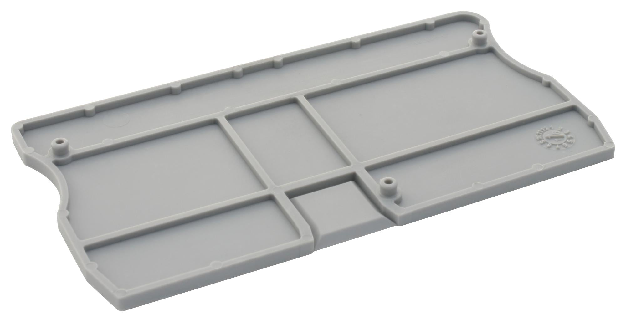 D-ST 16 END COVER, CLAMP DIN RAIL TERMINAL BLOCK PHOENIX CONTACT