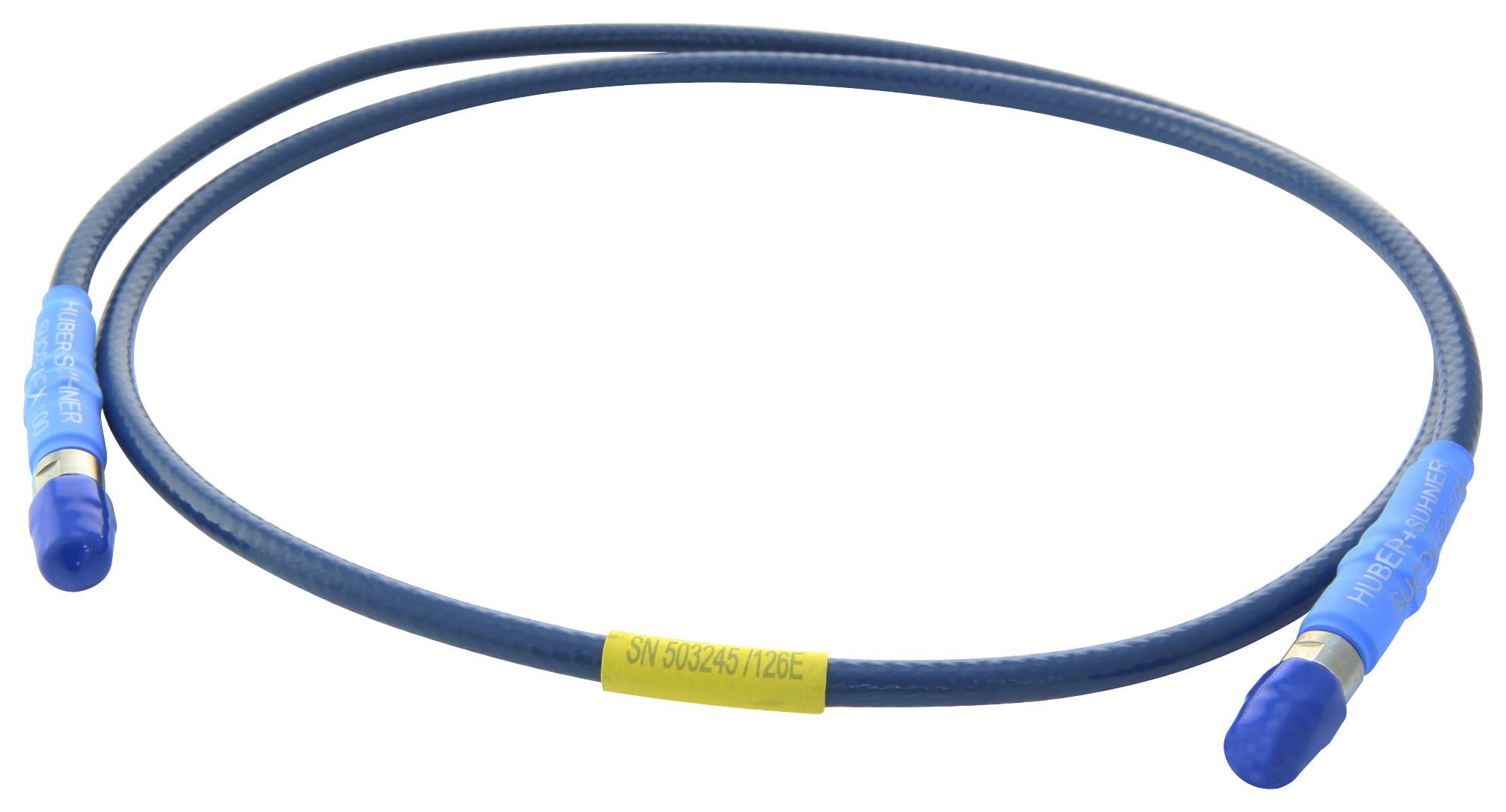 SUCOFLEX_126E/PC35M/PC35M/1000MM RF CABLE ASSEMBLY, PC3.5-PC3.5 PLUG, 1M HUBER+SUHNER