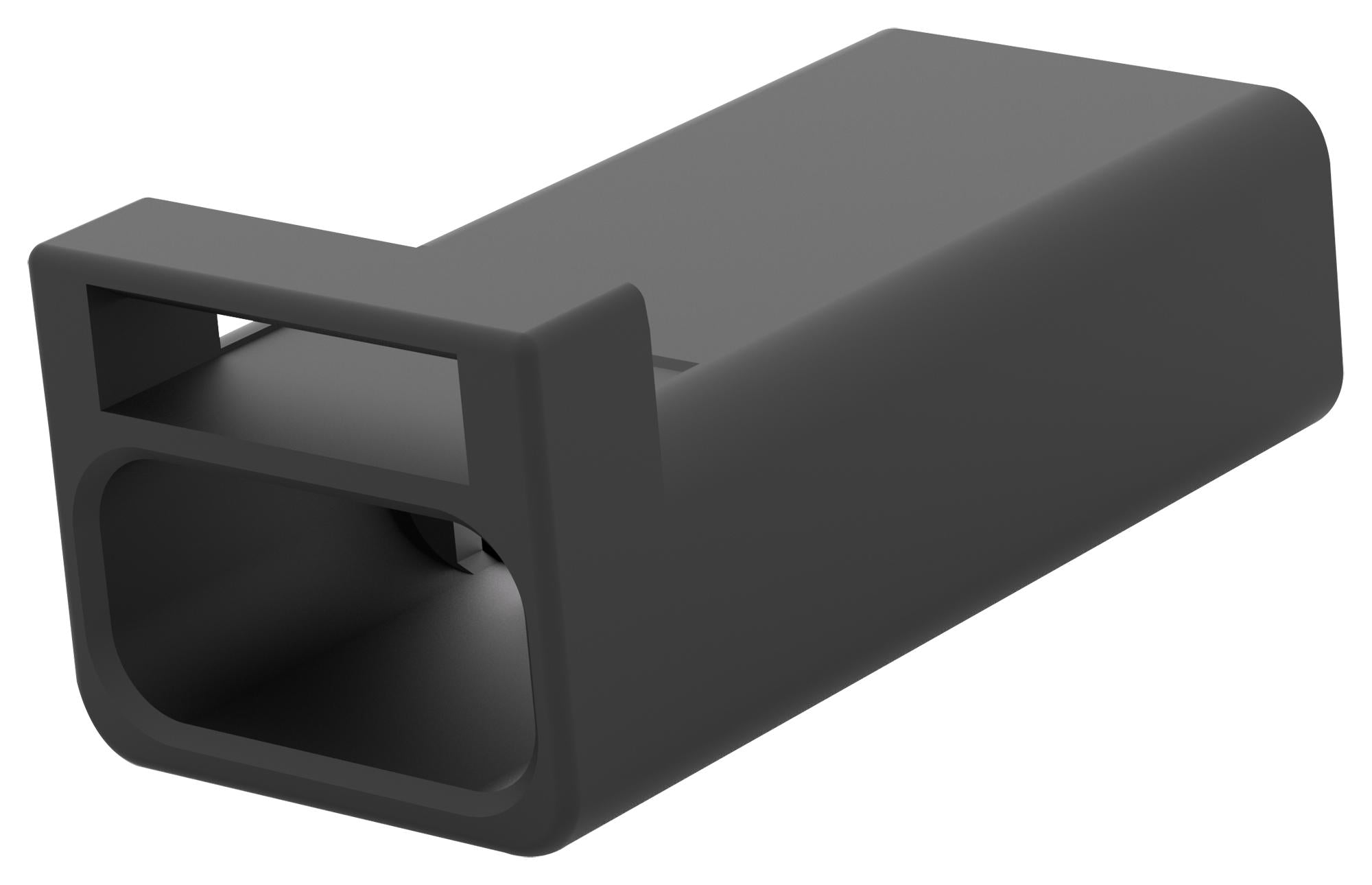 2-2834075-2 RECEPTACLE HOUSING, 2POS, PBT, BLACK TE CONNECTIVITY