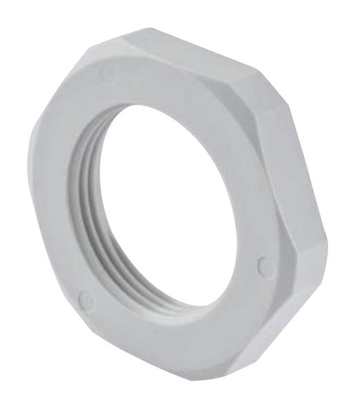 1.262.2000.50 GLAND LOCKNUT, NYLON, M20X1.5, GREY HUMMEL