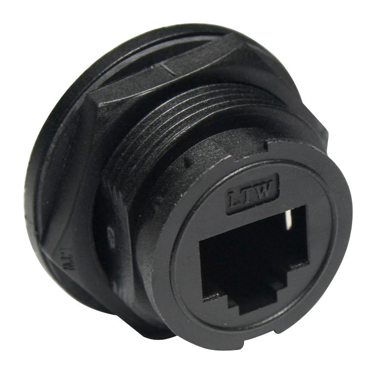 RJS-5EPFFP-LC7002 SEALED CONNECTOR, RJ45, RCPT, 8P, PANEL AMPHENOL LTW