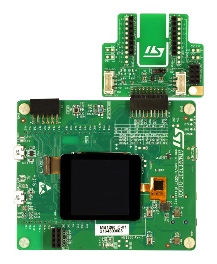 STM32F723E-DISCO DEV BOARD, CORTEX-M7 MCU STMICROELECTRONICS