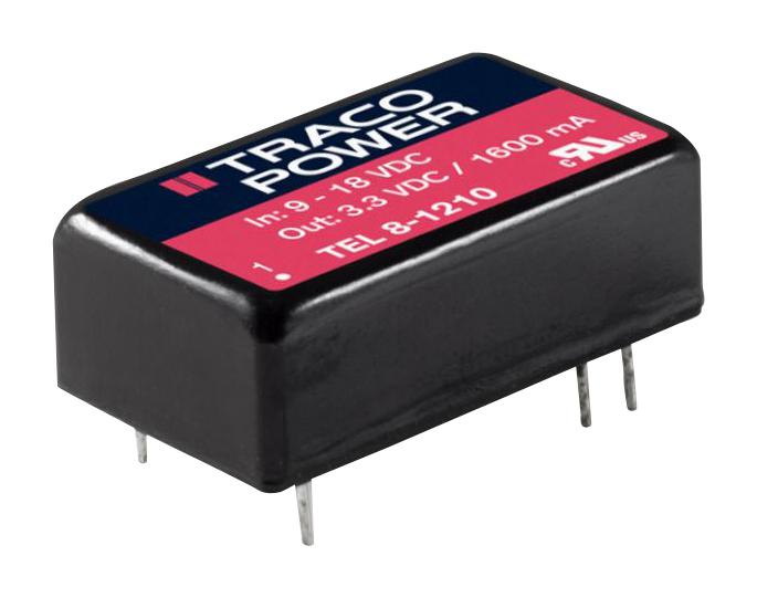 TEL 8-1213 DC-DC CONVERTER, 15V, 0.535A TRACO POWER