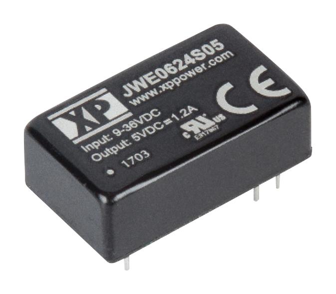 JWE0624S3V3 DC-DC CONVERTER, 3.3V, 5.5A XP POWER
